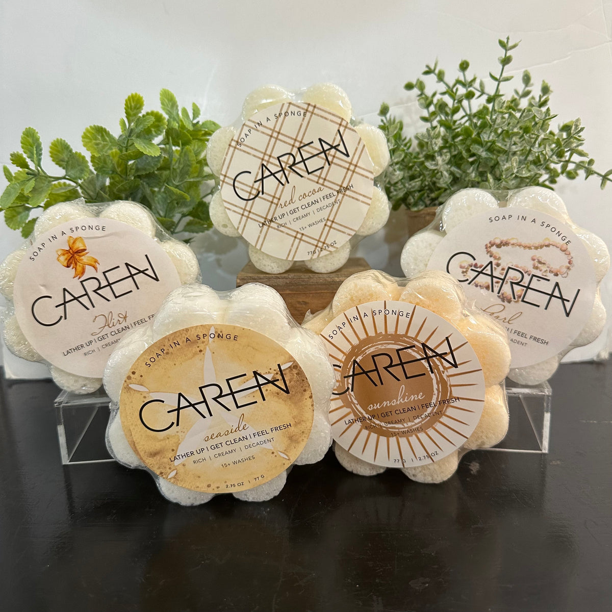 Caren Shower Soap Sponge