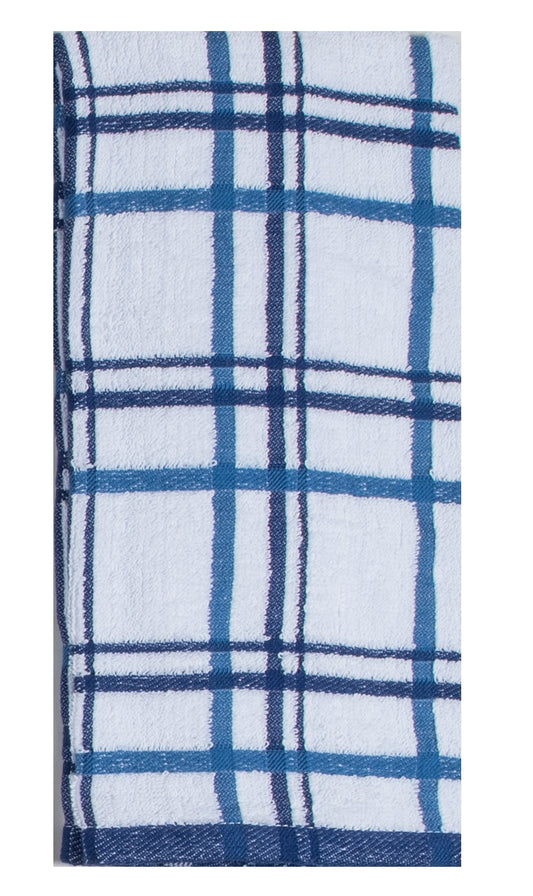 Two Indigo Terry Towels