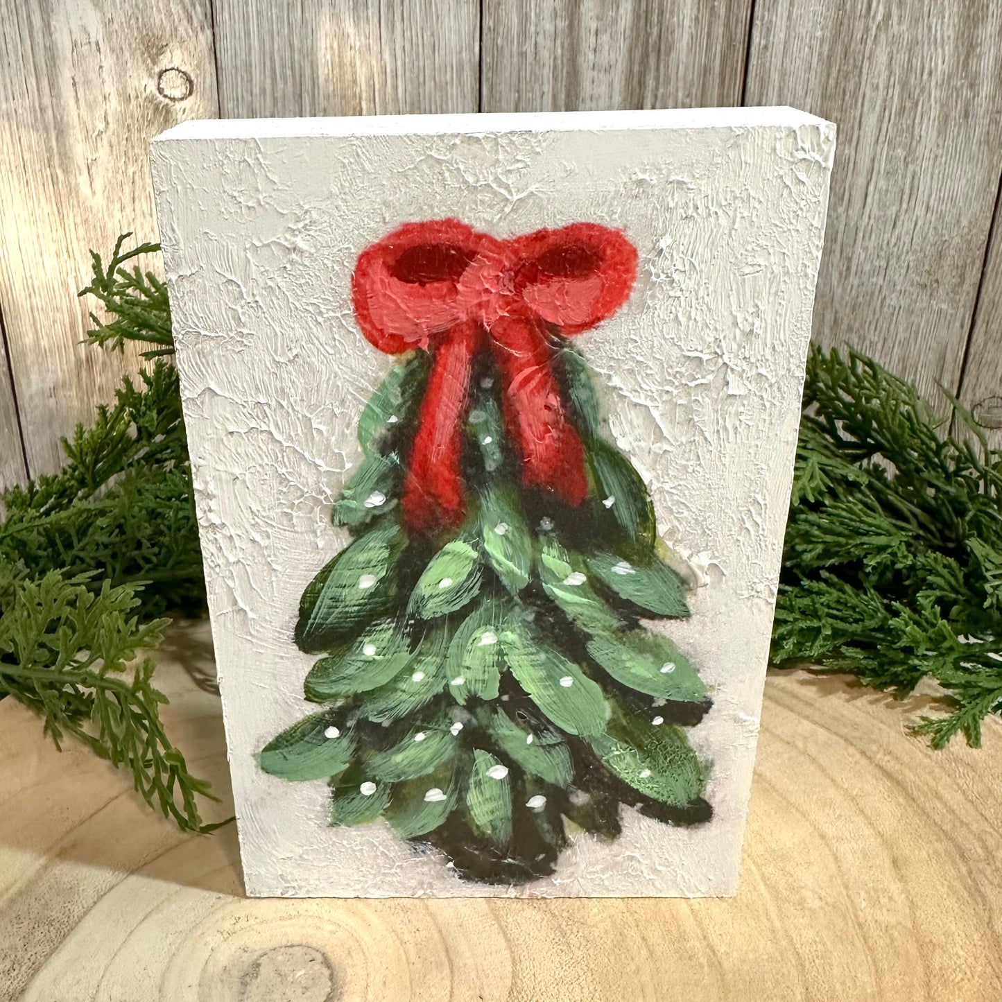 Tree Block Decor