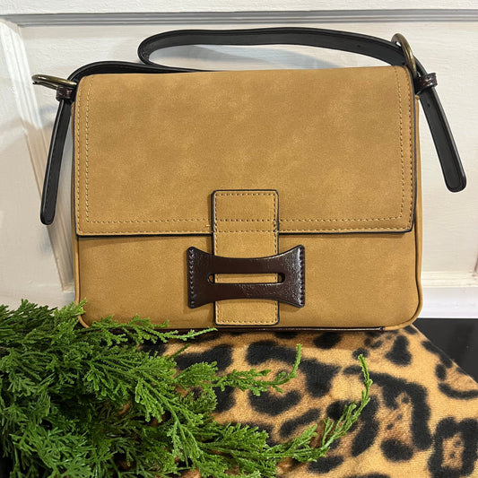 Suede Shoulder Bag