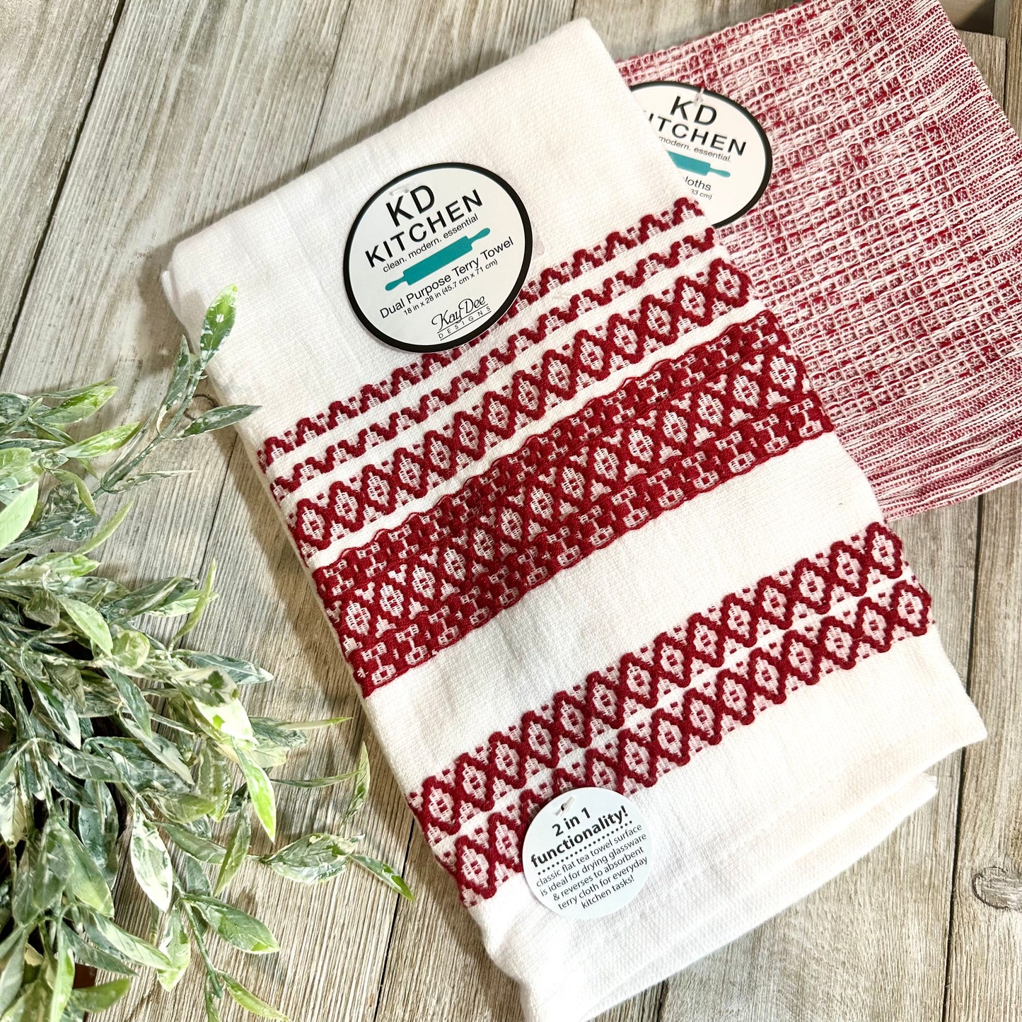 Samba Red Dual Purpose Towel