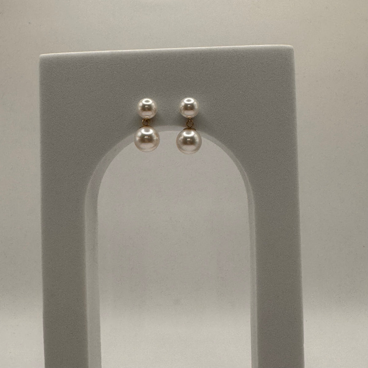 enewton Classic Pearl 10mm Ball Drop Stud - Pearl