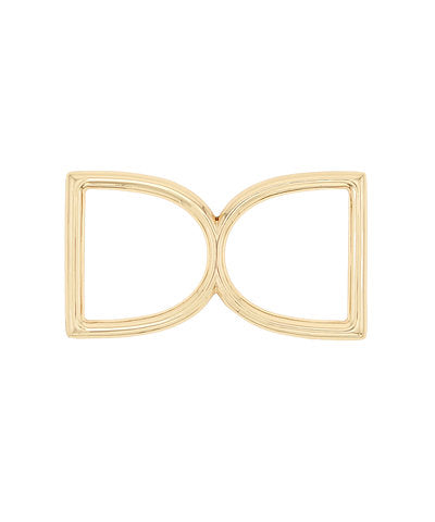 Double D-Ring Metal Scarf Enhancer