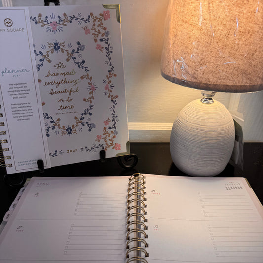 2027 Spiral Planner | He Has Made Everything Beautiful