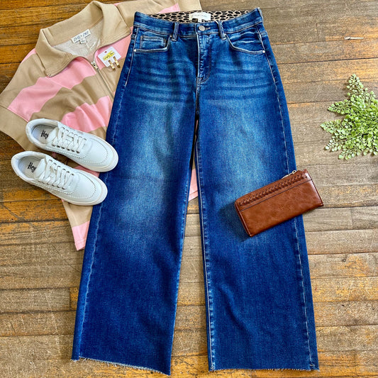 Risen Mid-Rise Tummy Control Jeans