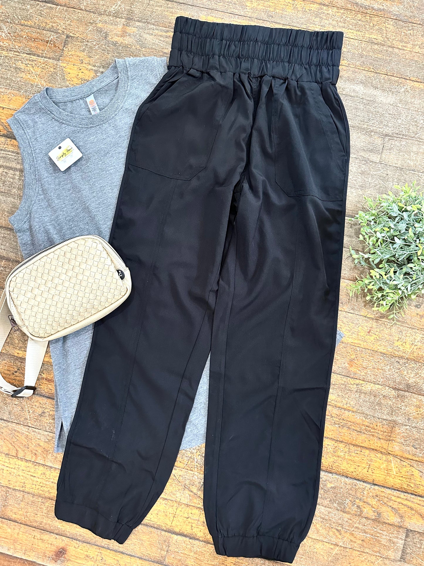 Black Joggers