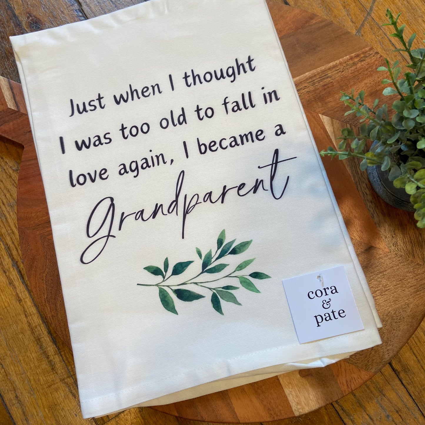 Became A Grandparent Towel