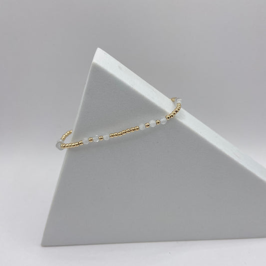 enewton Gemstone Joy 3mm Bracelet Moonstone