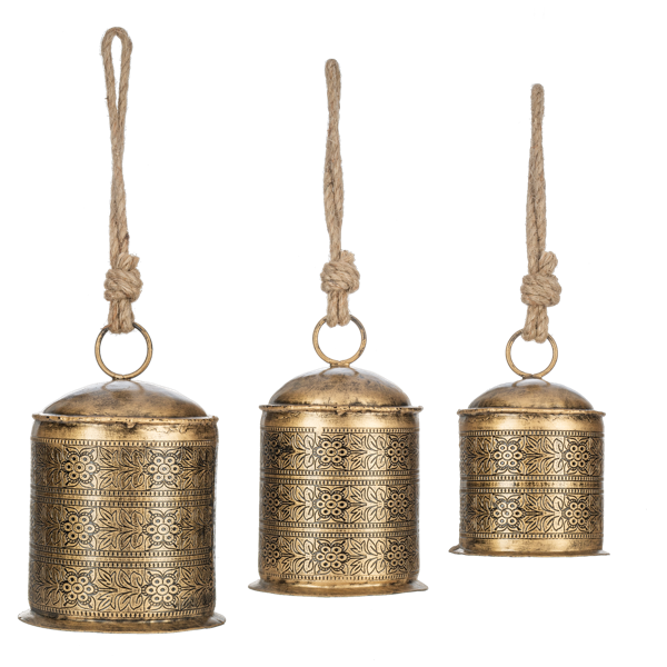 Hammered Gold Bell Chime