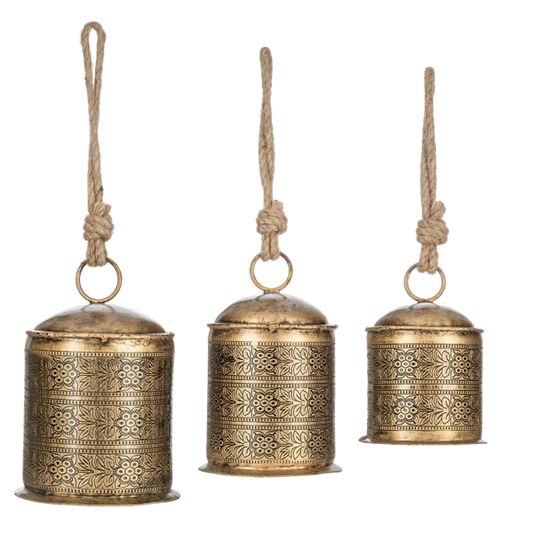 Hammered Gold Bell Chime