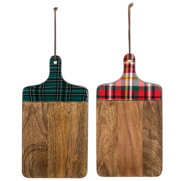 Plaid Cutting Board