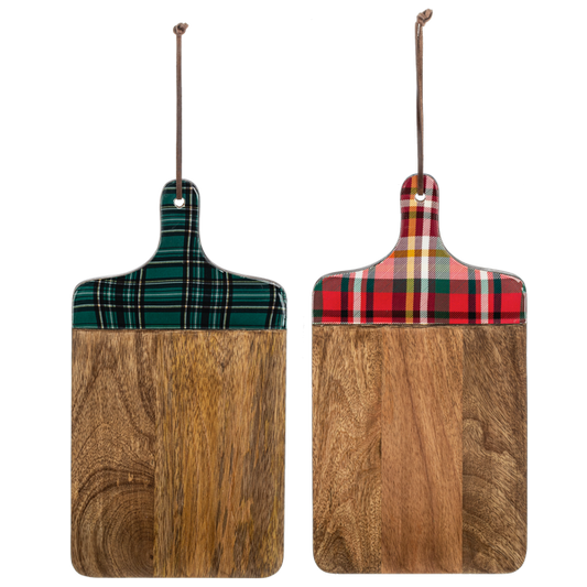 Plaid Cutting Board