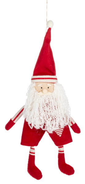 Santa Ornament