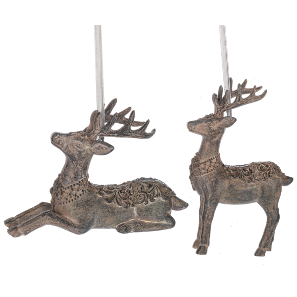 Antique Deer Ornament