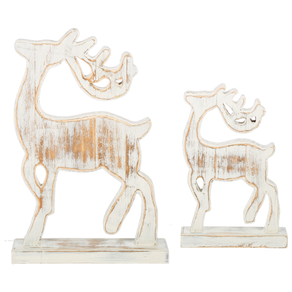 Whitewashed Deer