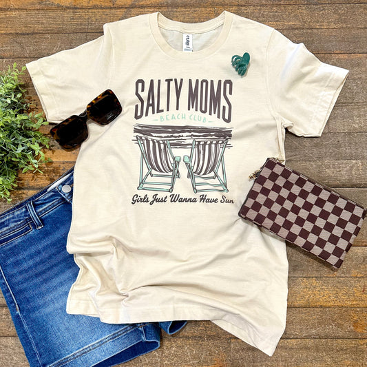 Salty Mom Beach Tee