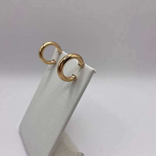 enewton 4mm Round 1" Hoop Earring