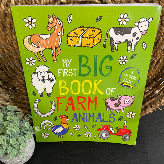 My First Big Book of Farm Animals
