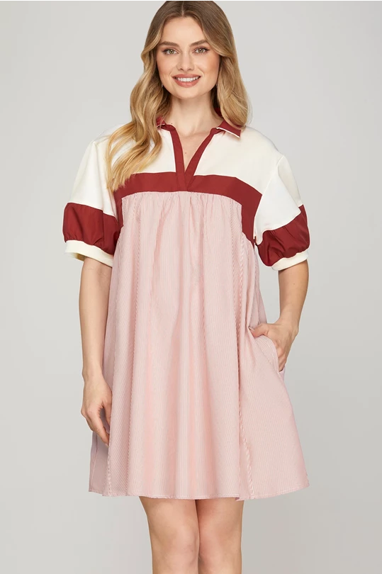 Polo Stripe Dress