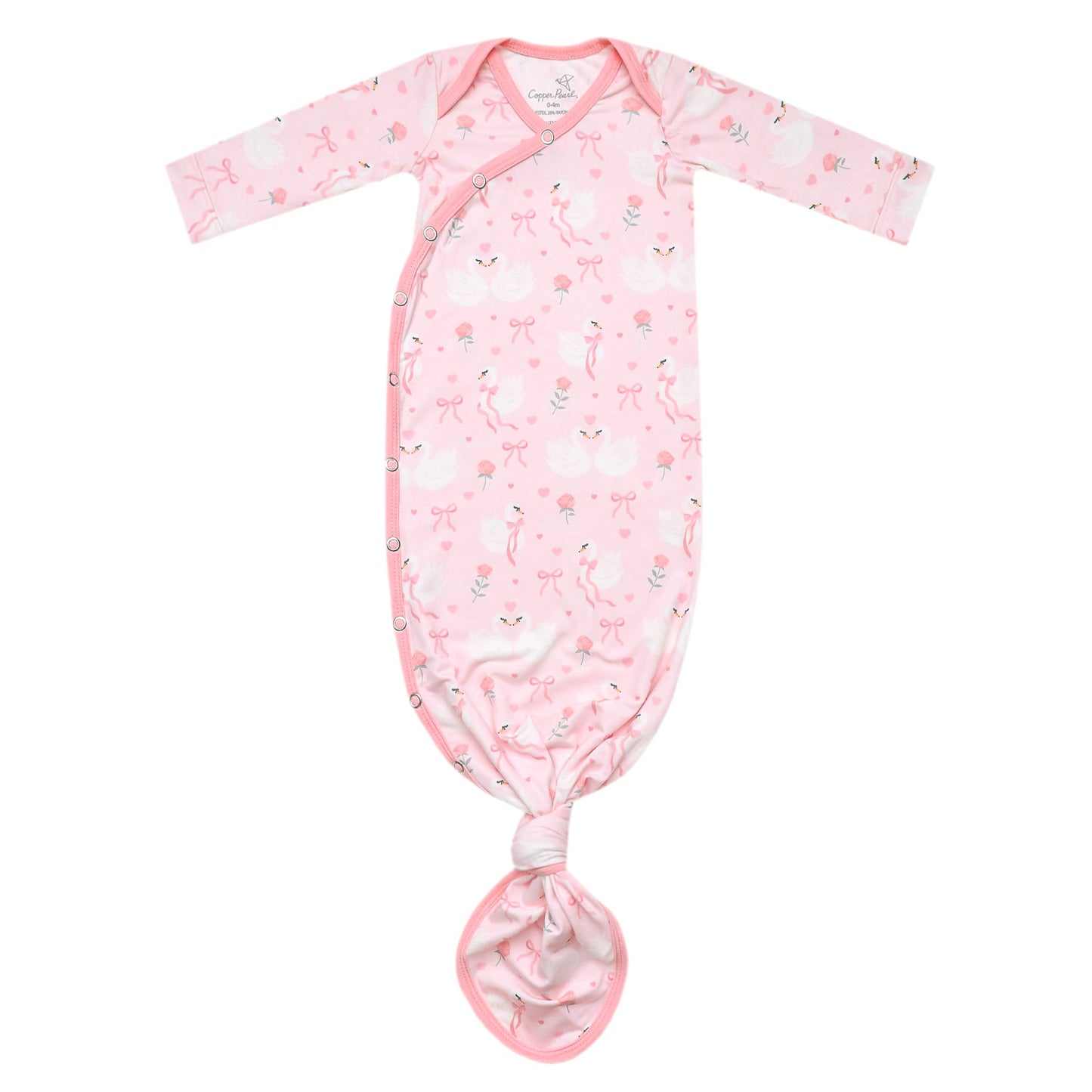 Copper Pearl Knotted Gown