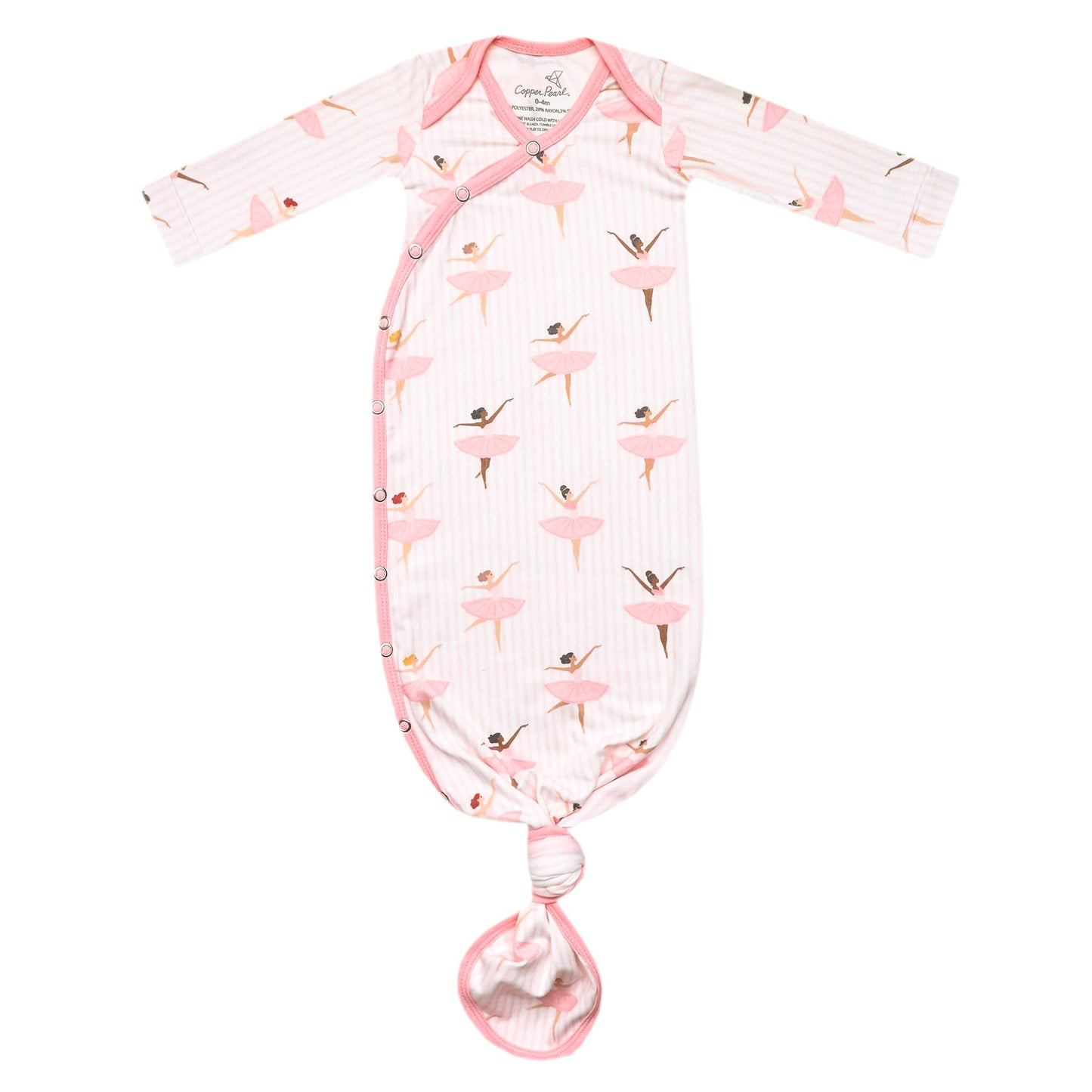 Copper Pearl Knotted Gown