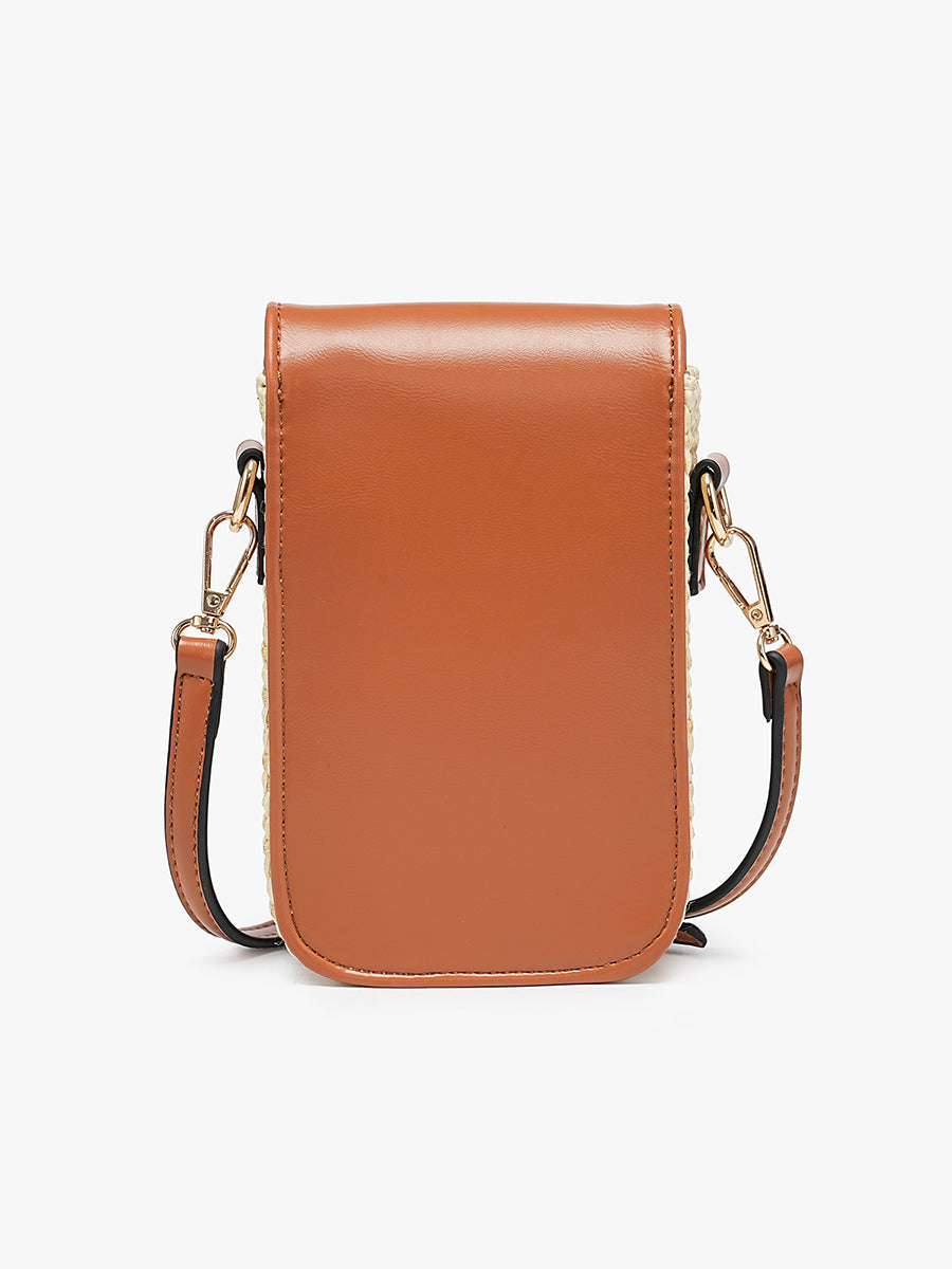 Jen & Co Ailany Straw Crossbody