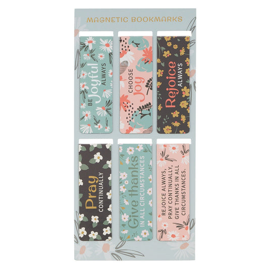 Joy Floral Bookmark Set