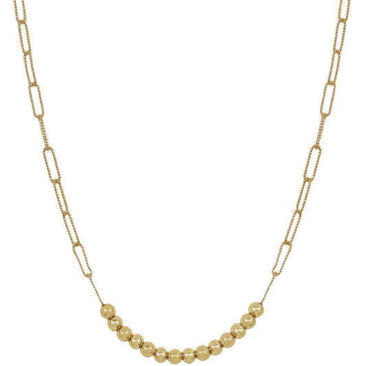 Chain with Beads Necklace