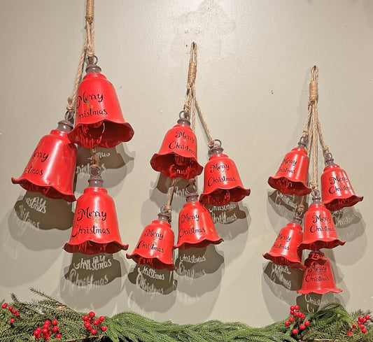 Merry Christmas Hanging Bells