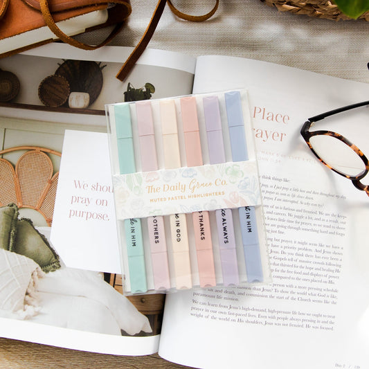 Muted Pastel Highlighters