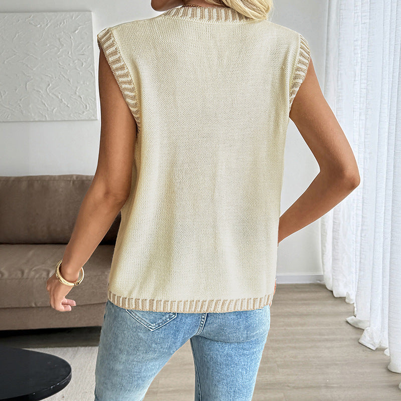 Sleeveless Cardigan