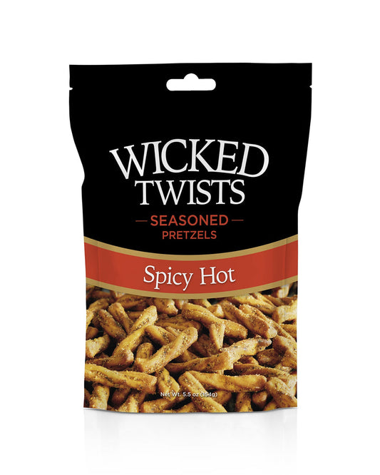 Wicked Twists Seasoned Pretzels ~ Spicy