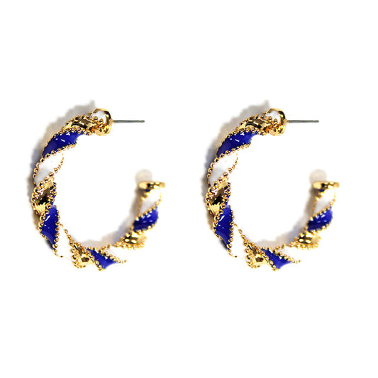 Color Wrapped Earrings