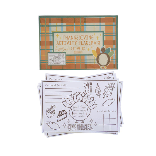 Activity Fall Placemats