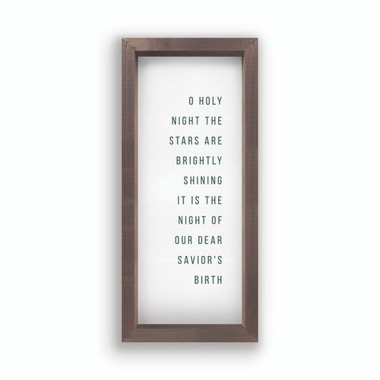Oh Holy Night Sign