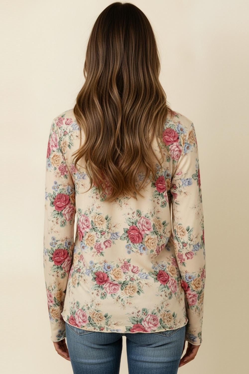 Vintage Floral Top