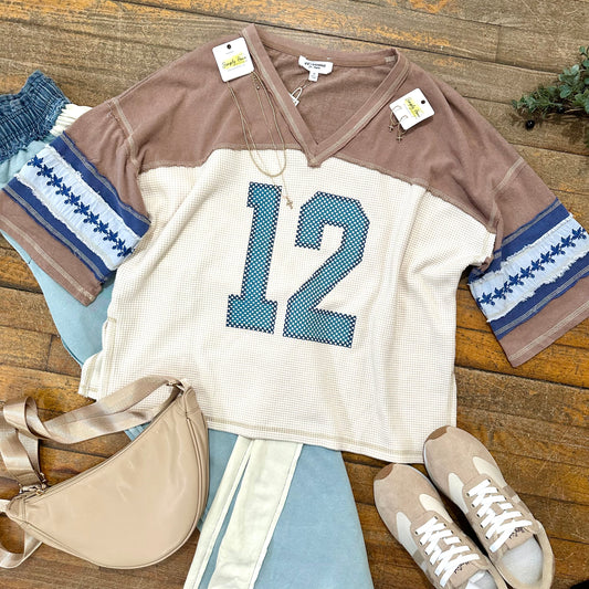 Varsity Waffle Tee