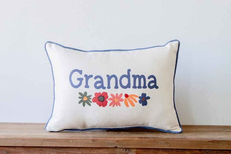 Modern Mom/Grandma Custom Pillow