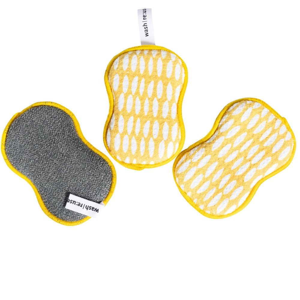 Once Again Sponge Set- Yellow Beans