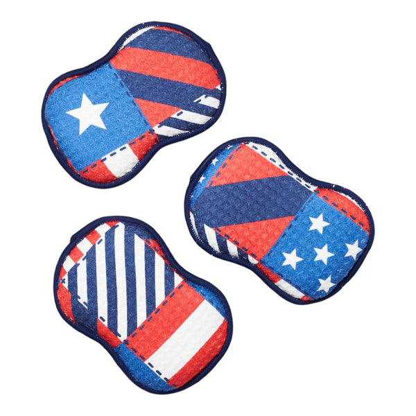 Once Again Sponge Set- Flag Quilt